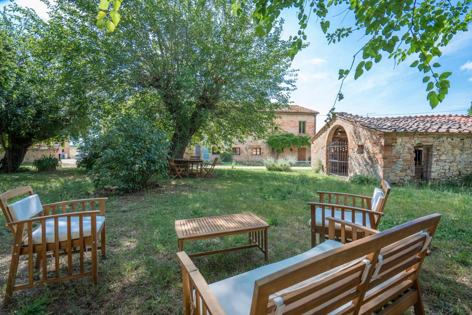 Rural Apartment Wifi, Pet Friendly - Monteriggioni Eksteriør bilde